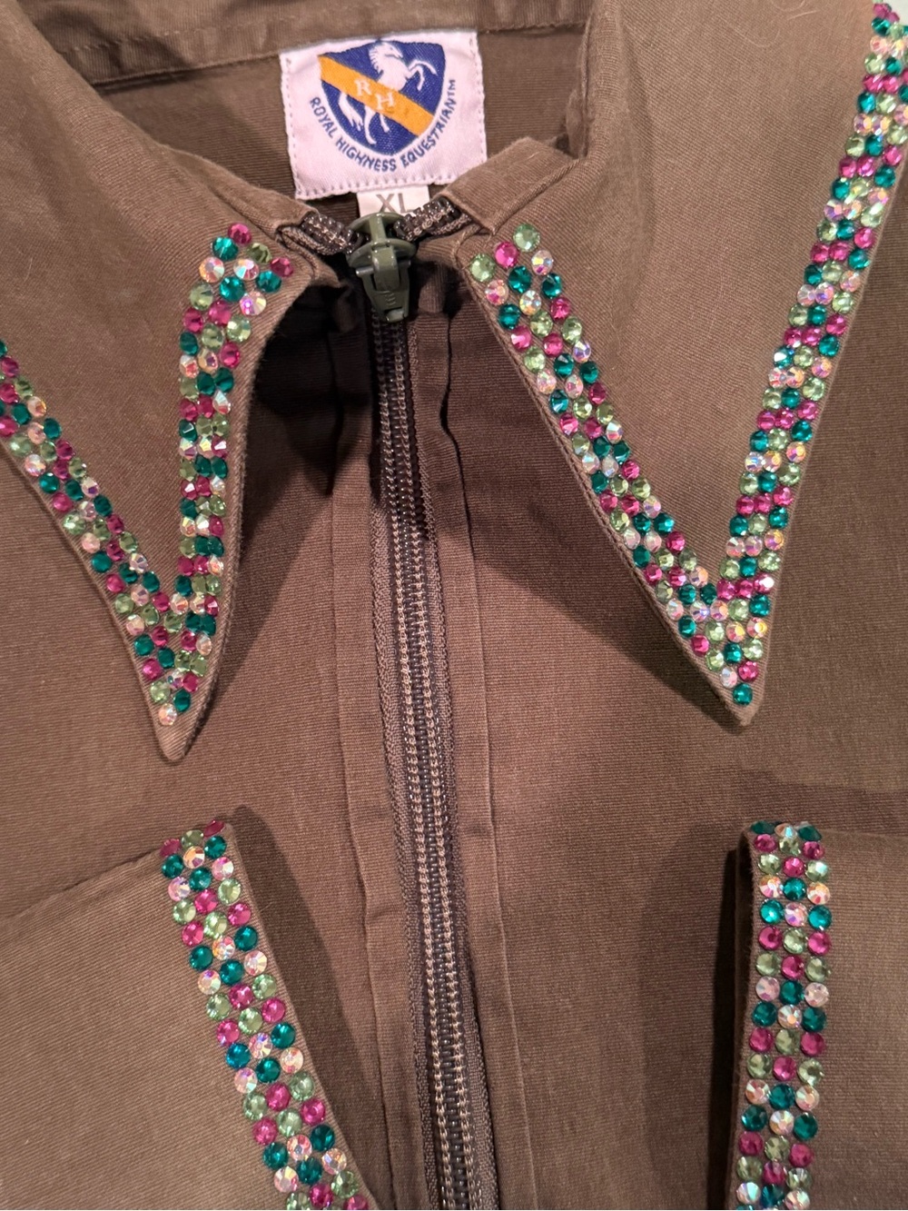 Olive RHE Youth Fitted Zip